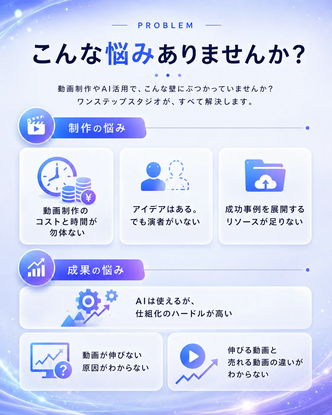 こんな悩みありませんか？